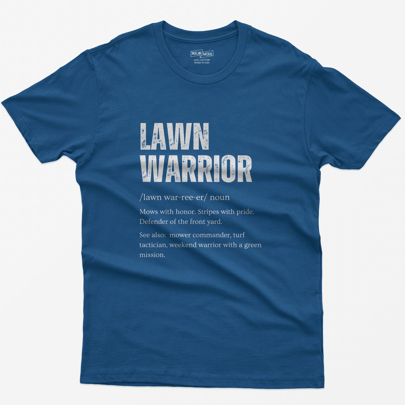 Lawn Warrior T-Shirt - Royal