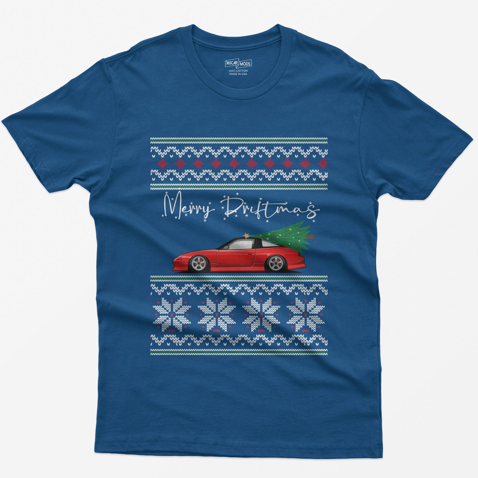 Merry Driftmas T-Shirt - Royal