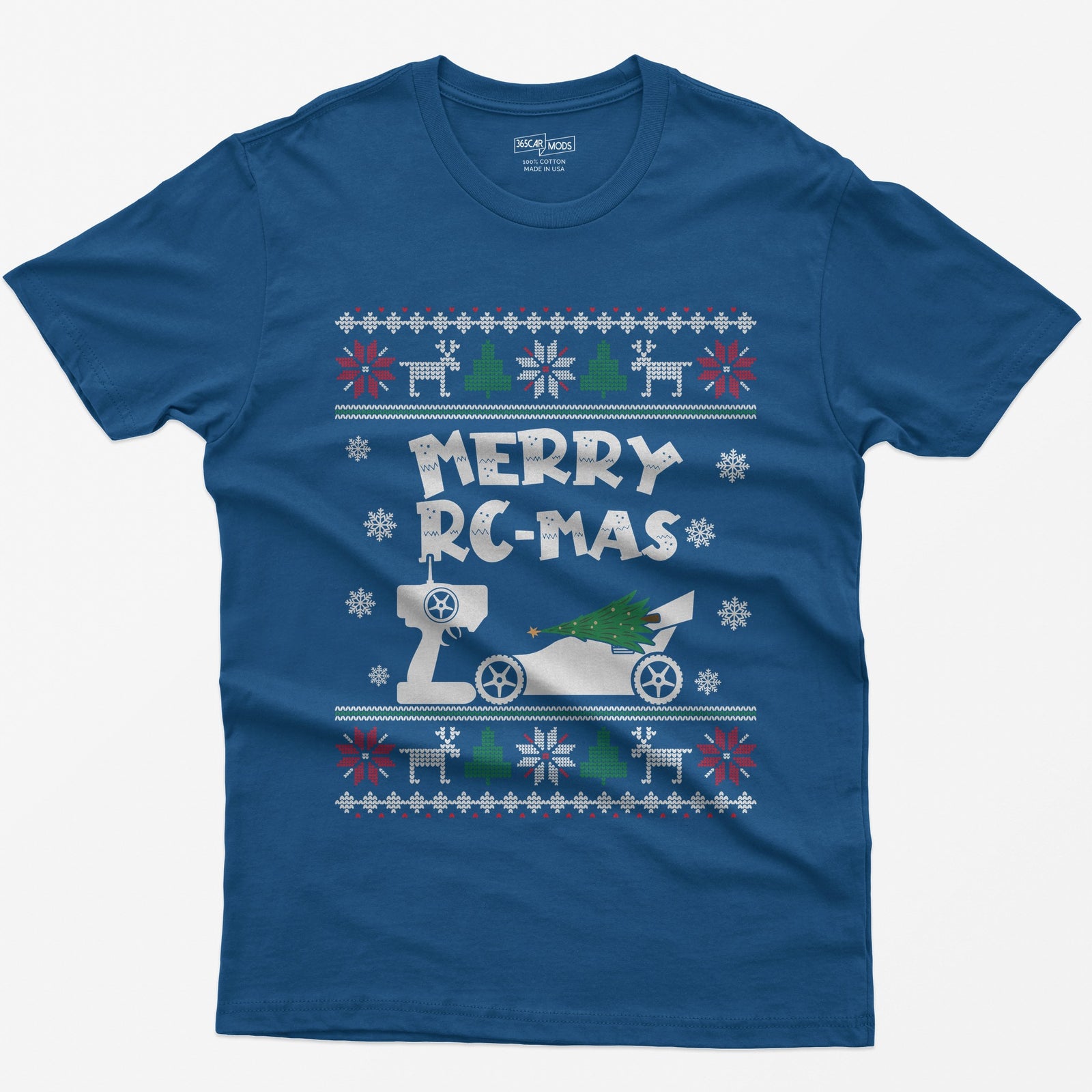 Merry RC-mas RC Car Christmas T-Shirt - Royal