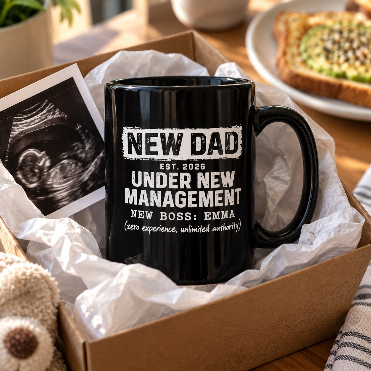 New Dad Under New Management Coffee Mug