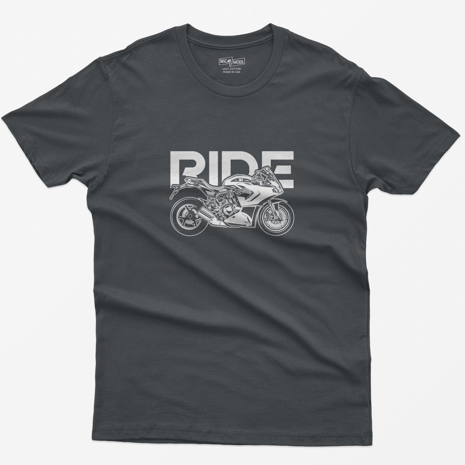 RIDE Sportbike T-Shirt - Charcoal