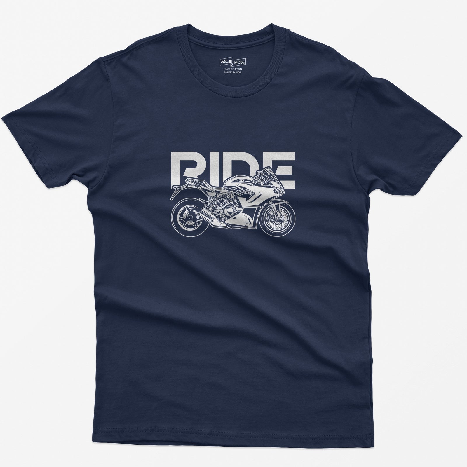 RIDE Sportbike T-Shirt - Navy