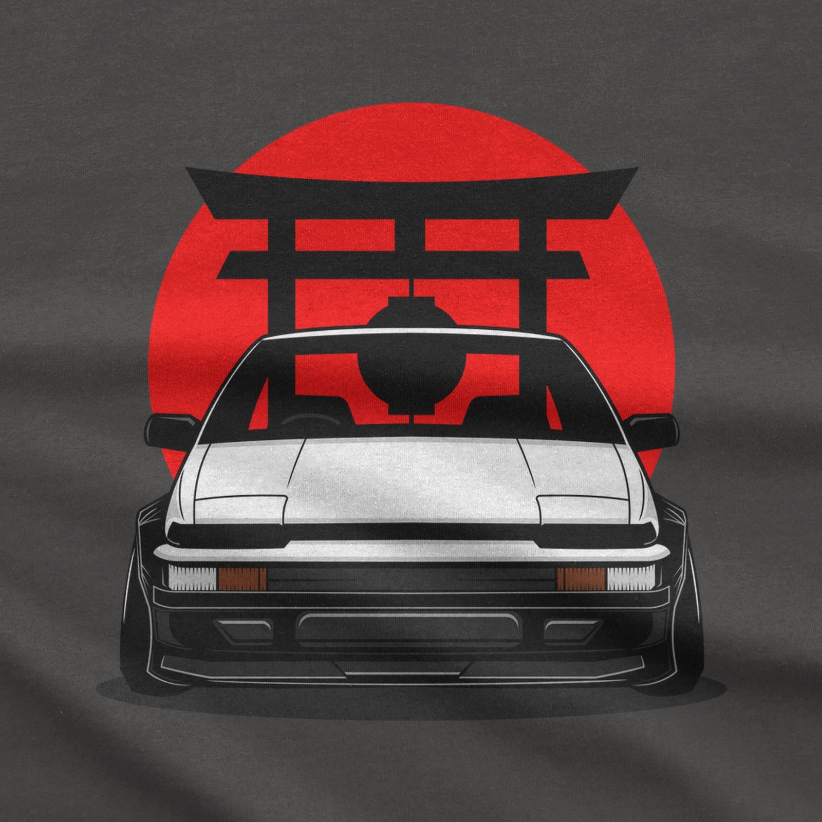 JDM Drift T-Shirt design close-up