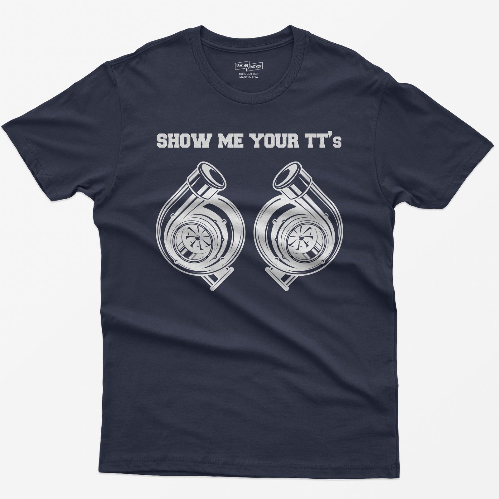 Show Me Your TT's Car T-Shirt - Navy