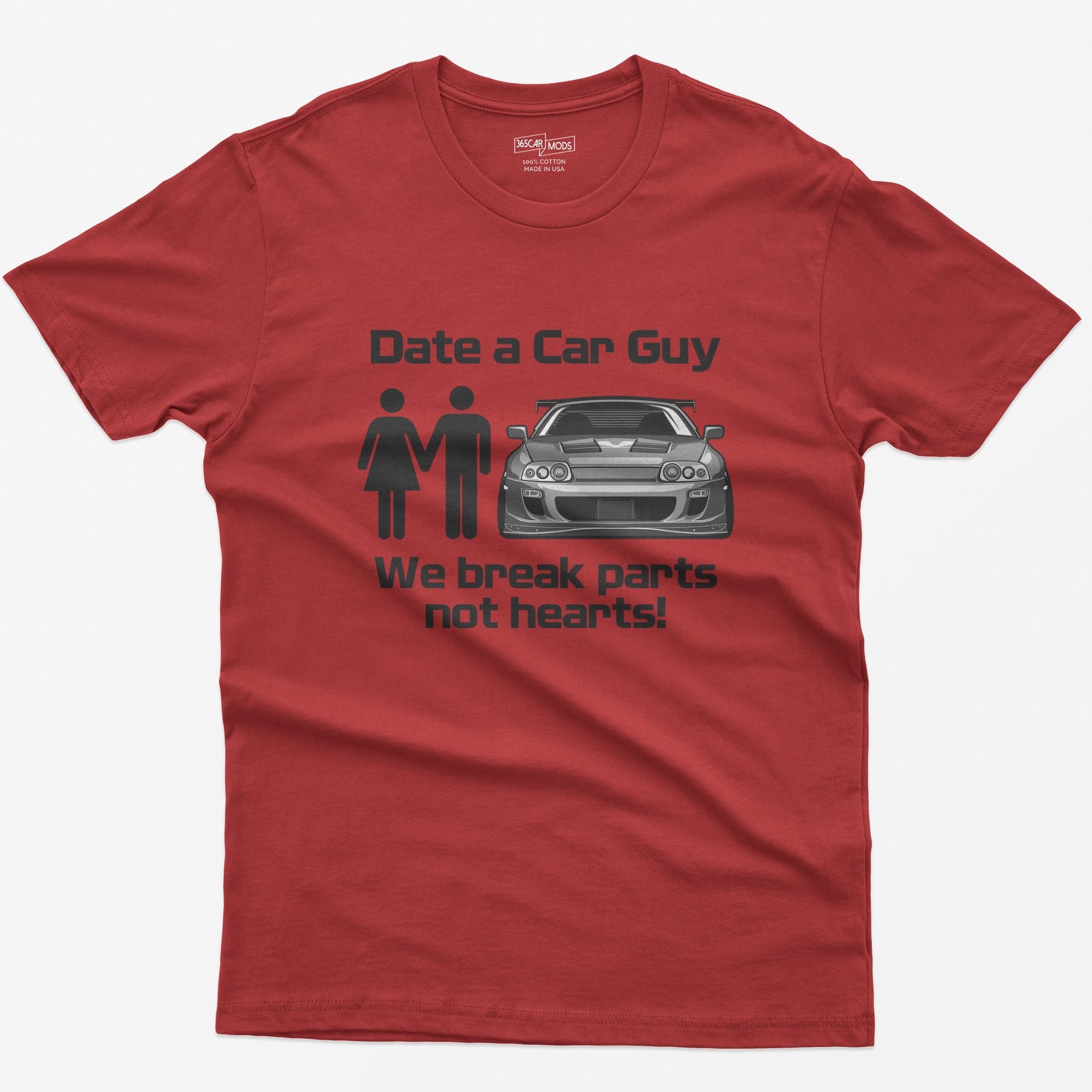 MKIV 2JZ Car Lover JDM T-Shirt - Red