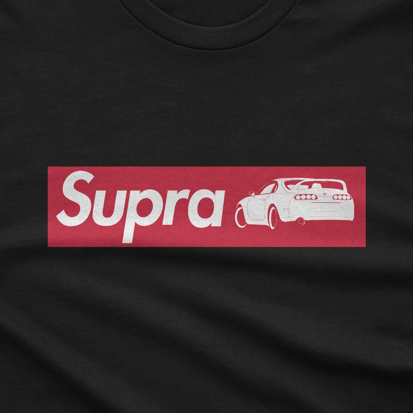 MKIV 2JZ Street Style JDM T-Shirt design close-up