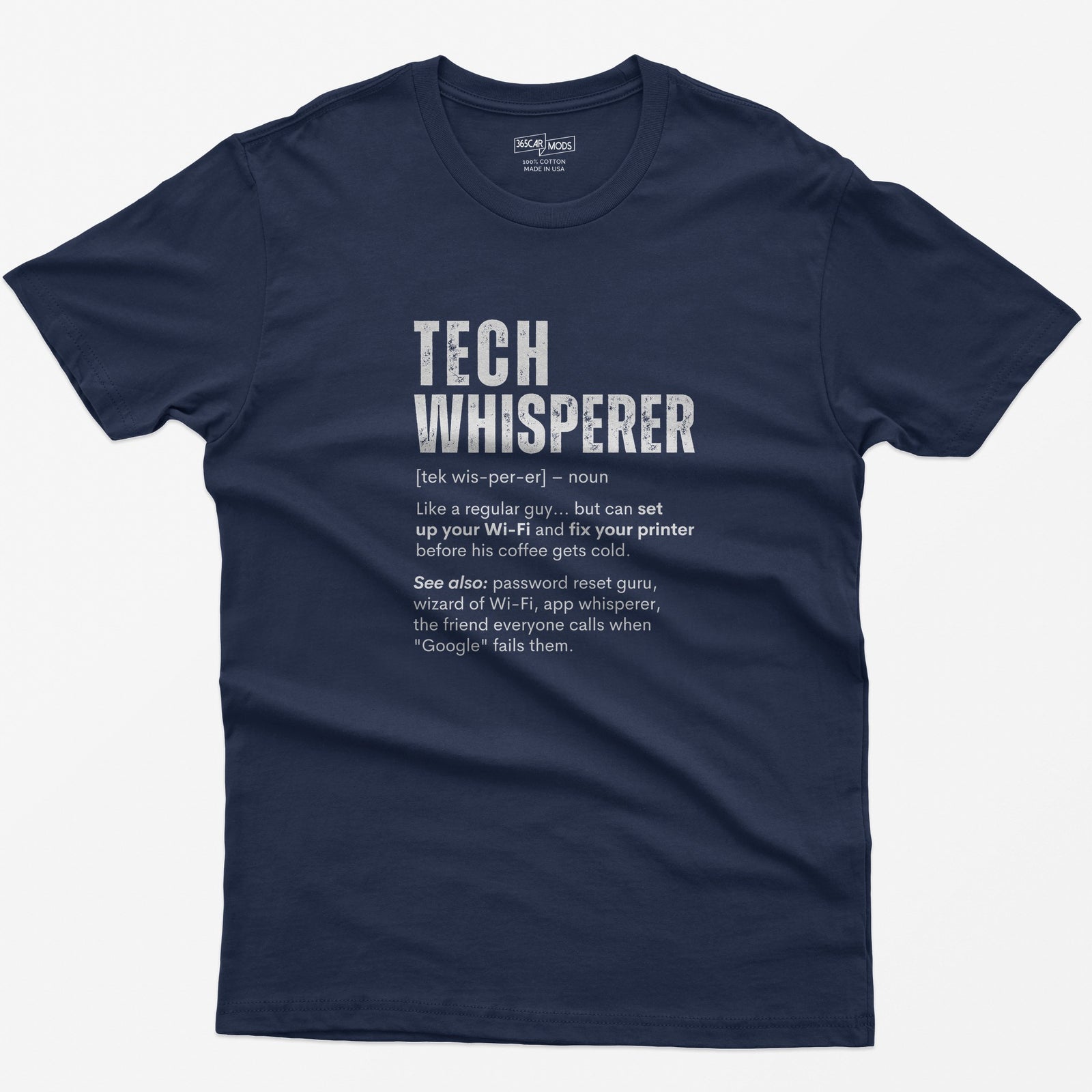Tech Whisperer T-Shirt - Navy