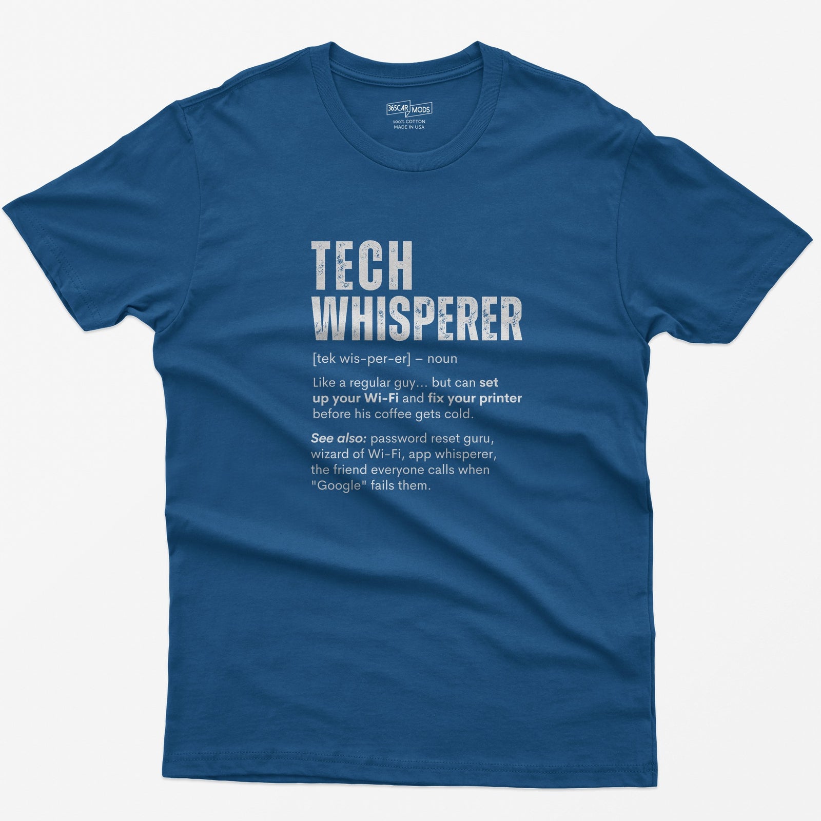 Tech Whisperer T-Shirt - Royal
