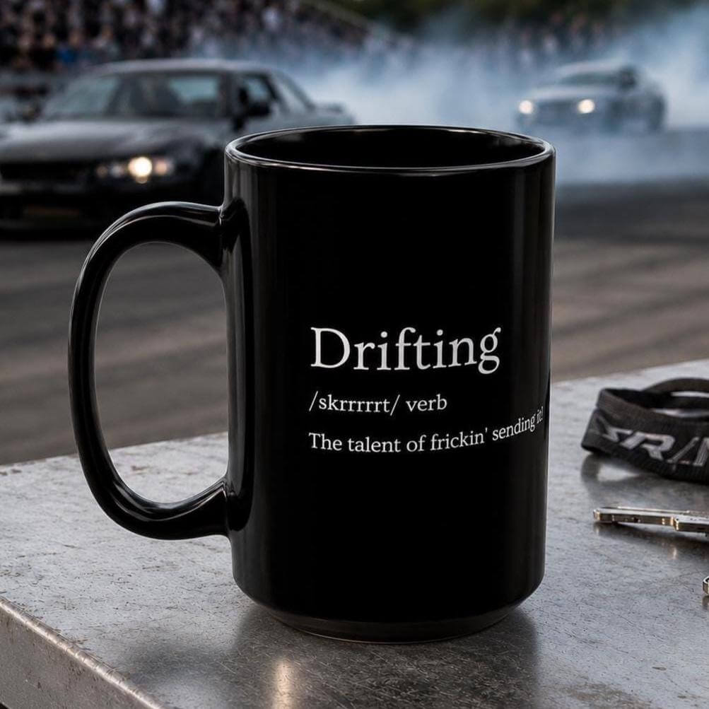 Drifting Definition Coffee Mug - lifestyle photo