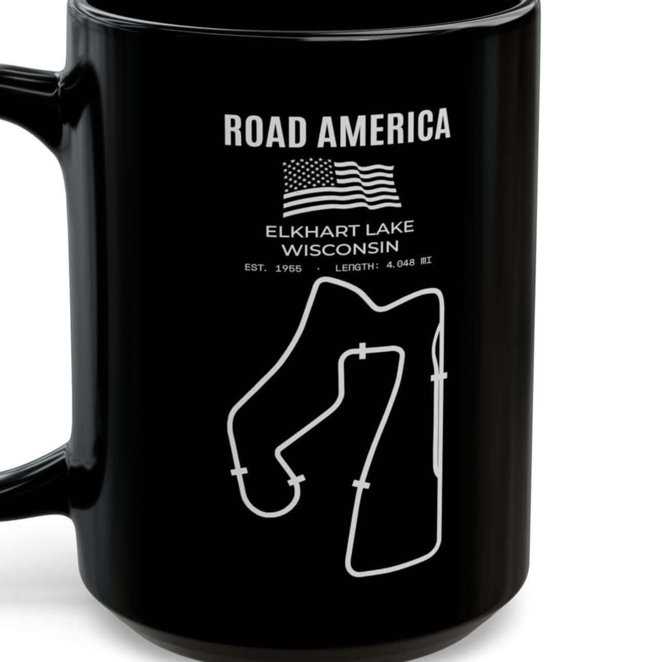 Road America Race Track Mug - lifestyle photo