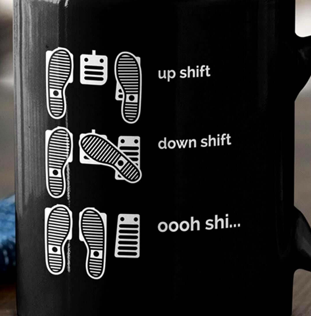 Heel Toe Rev Match Coffee Mug - lifestyle photo
