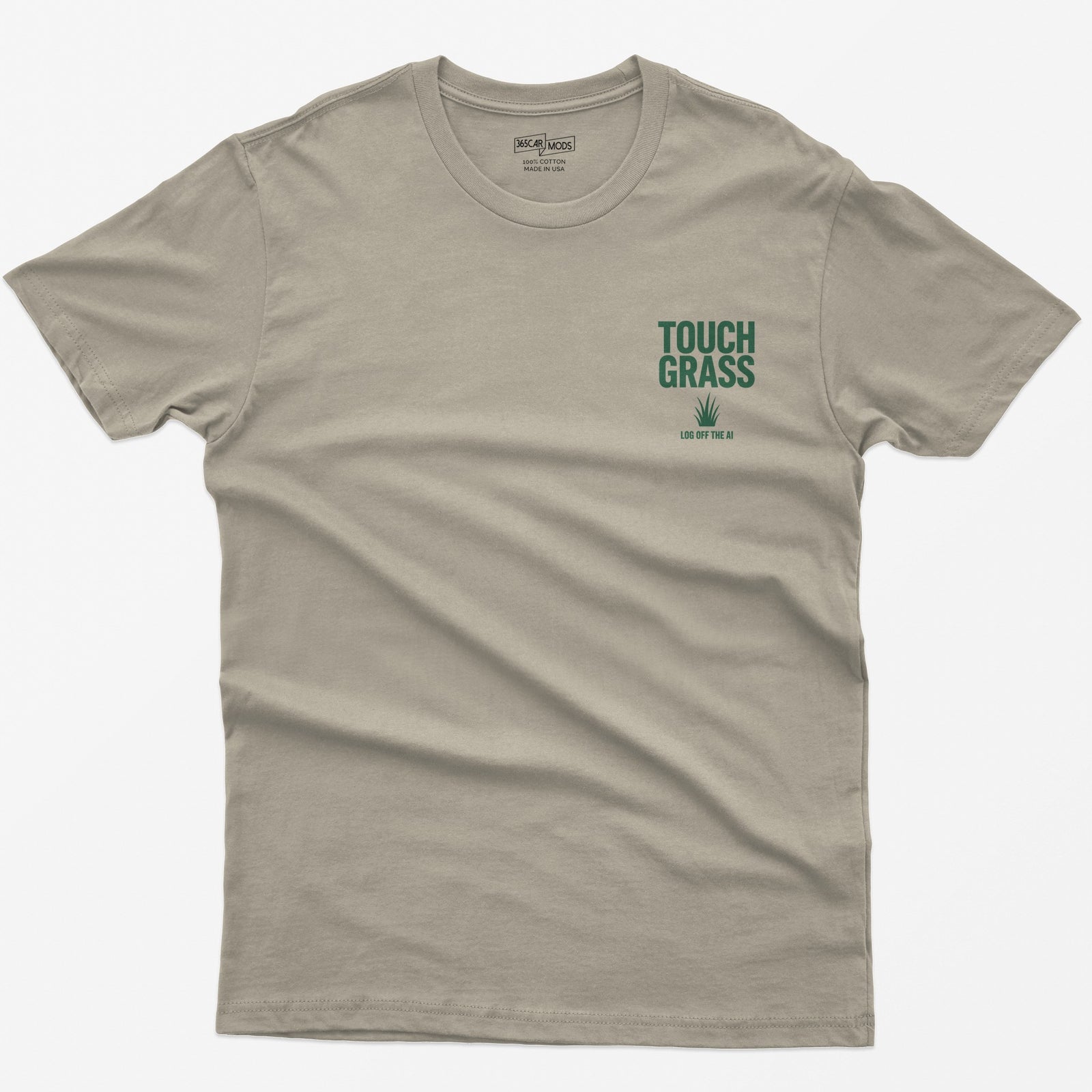 Touch Grass T-Shirt - Sand