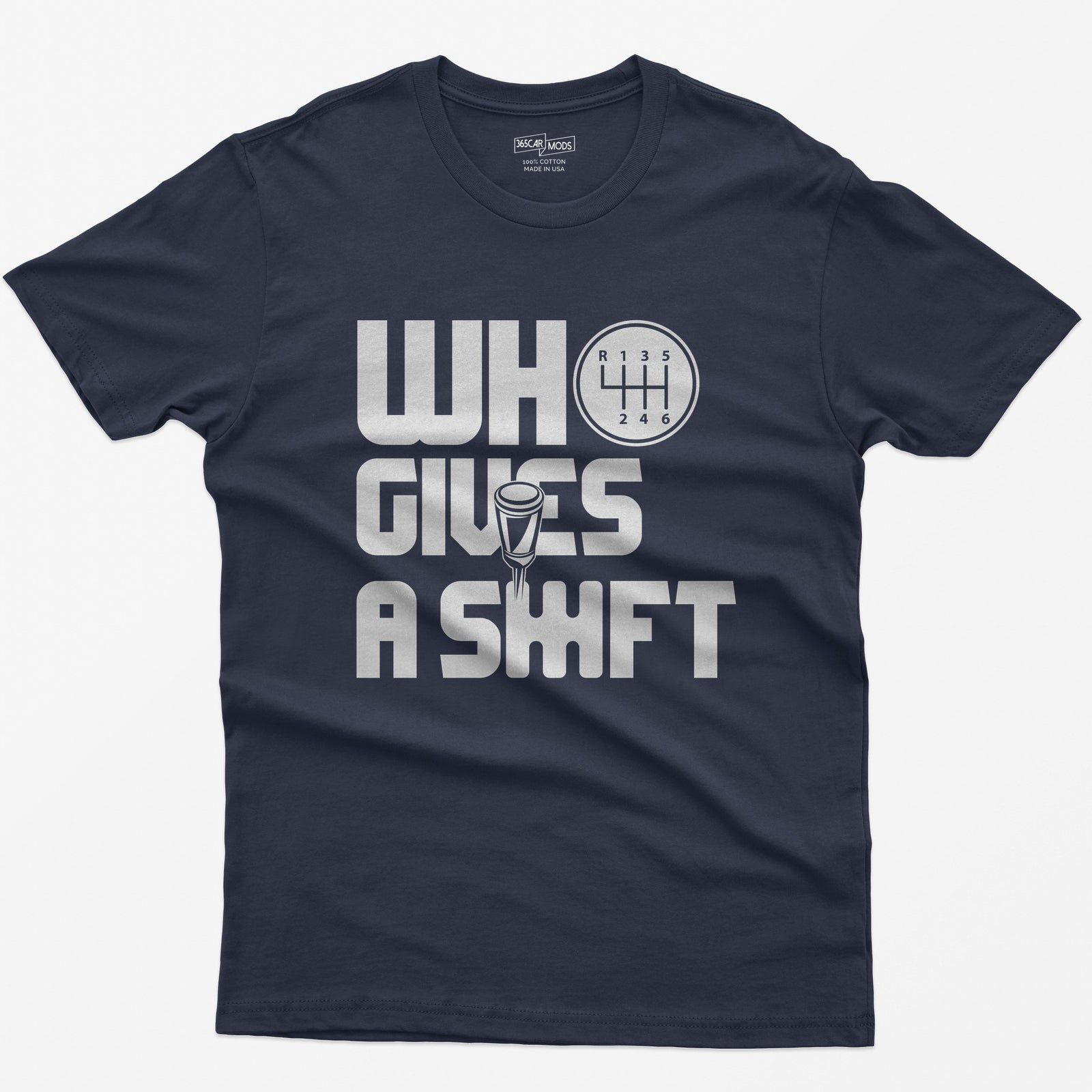 Who Gives a Shift Car T-Shirt - Navy
