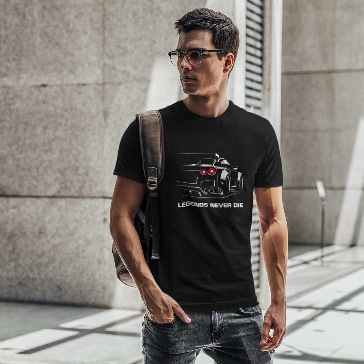 Japanese car printed on black car t-shirt, jdm tee, car guy gift, car lover present, car-fan, car enthusiast