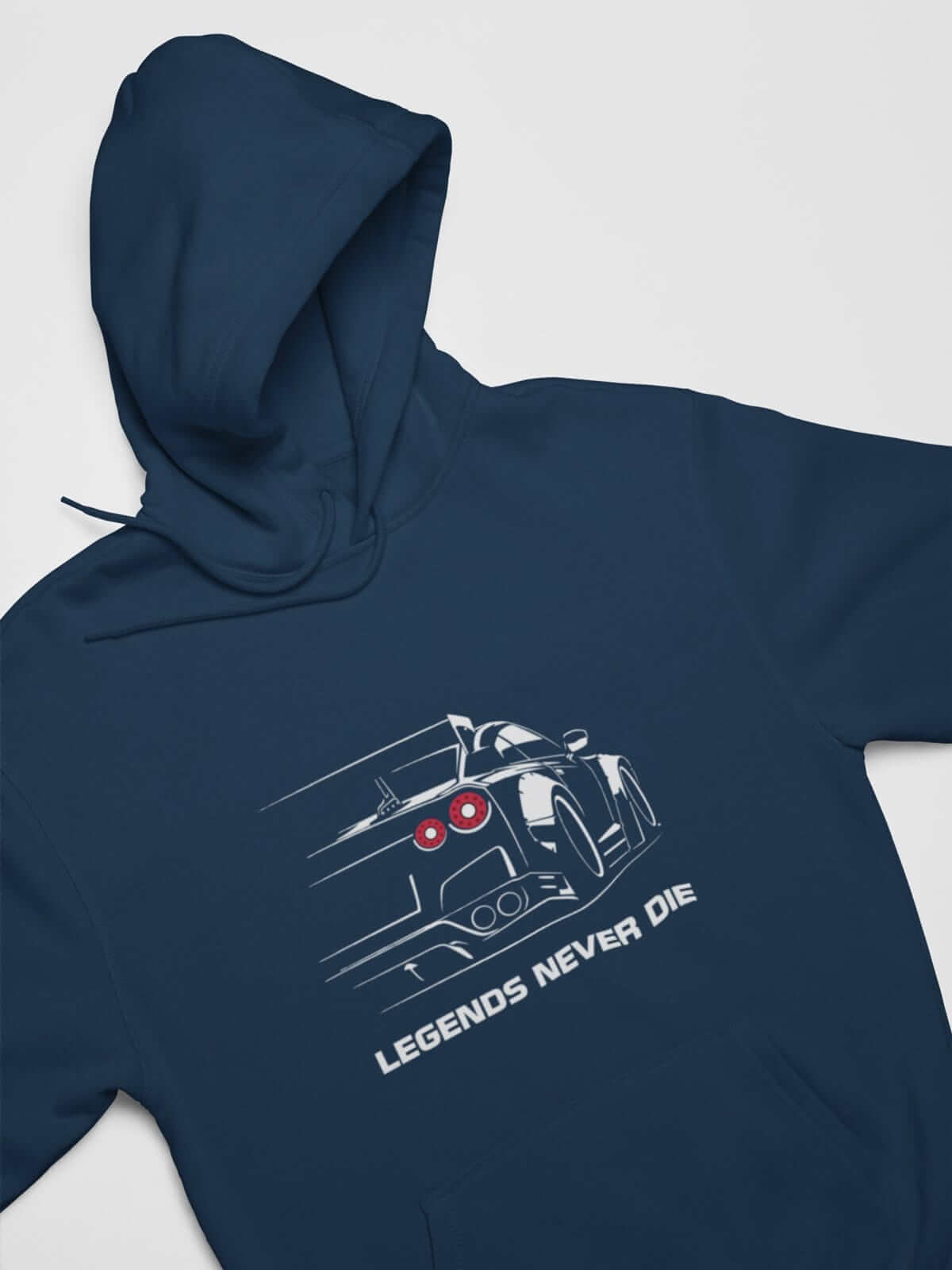 Japanese car printed on navy car hoodie, JDM hooded sweatshirt, car guy gift, car lover present, car fan, car enthusiast