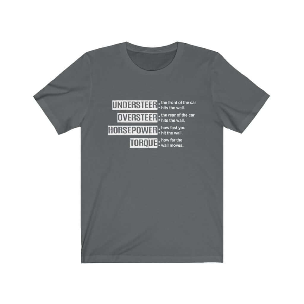 asphalt funny car t-shirt, car merch, car guy gift, car apparel