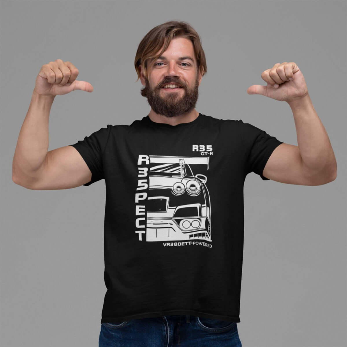 Japanese car printed on black car t-shirt, jdm tee, car guy gift, car lover present, car-fan, car enthusiast