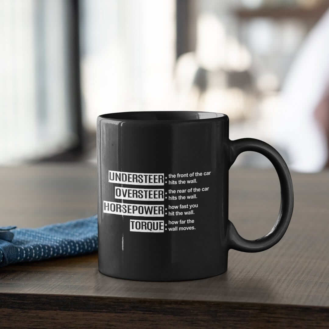 black funny car mug, car enthusiasts be like, 11oz ceramic coffee mug car guy gift