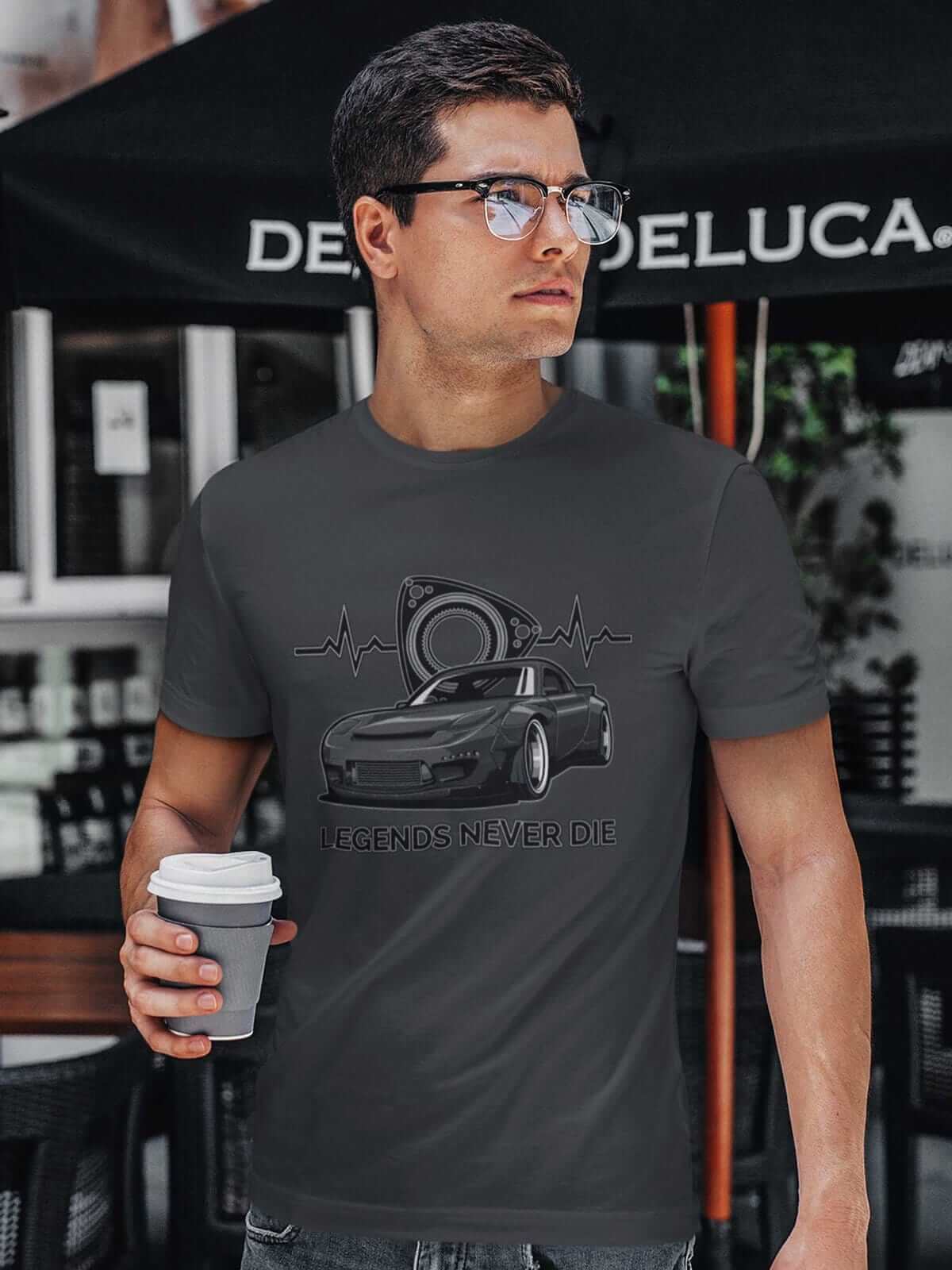japanese car printed on dark grey tshirt, jdm tee, car guys, jdm fans, car lovers, car enthusiasts