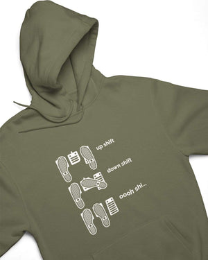heel-and-toe-military-green-car-hoodie-with-funny-text-white-background.jpg