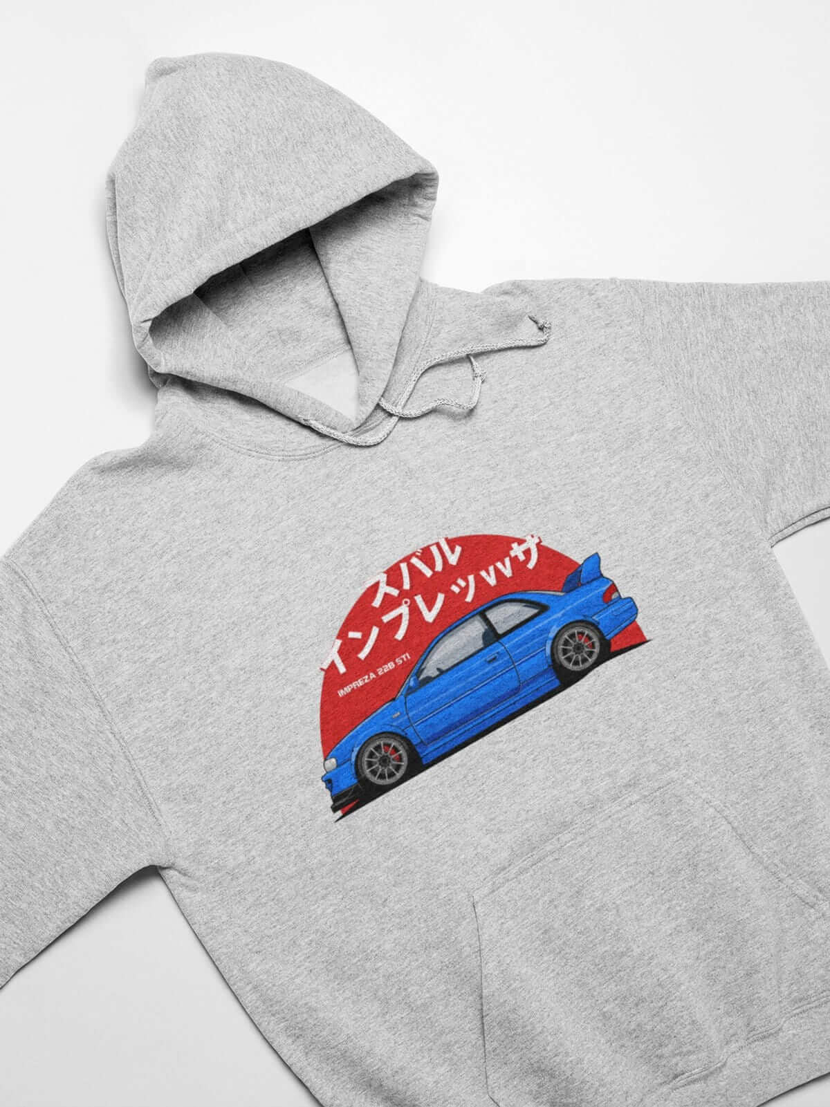 Japanese sports car printed on athletic heather car hoodie, JDM hooded sweatshirt, car guy gift, car lover, car fan, car enthusiast, petrolhead, JDM lover, boyfriend gift idea