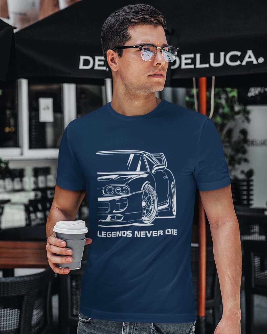JDM Legends Never Die T-Shirt - lifestyle photo