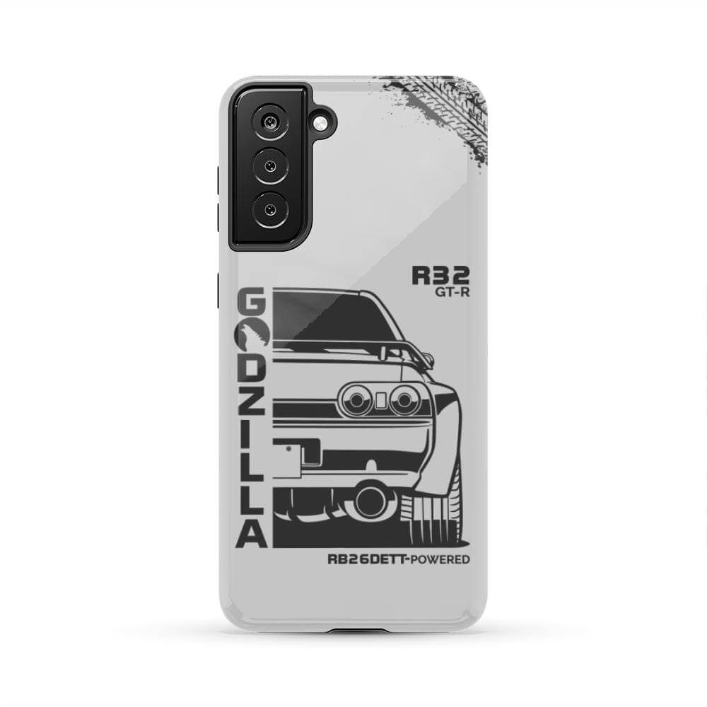 R32 Skyline Phone Case - Back