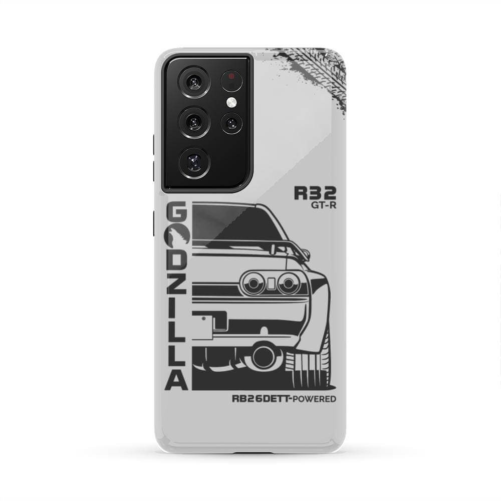 R32 Skyline Phone Case - Back