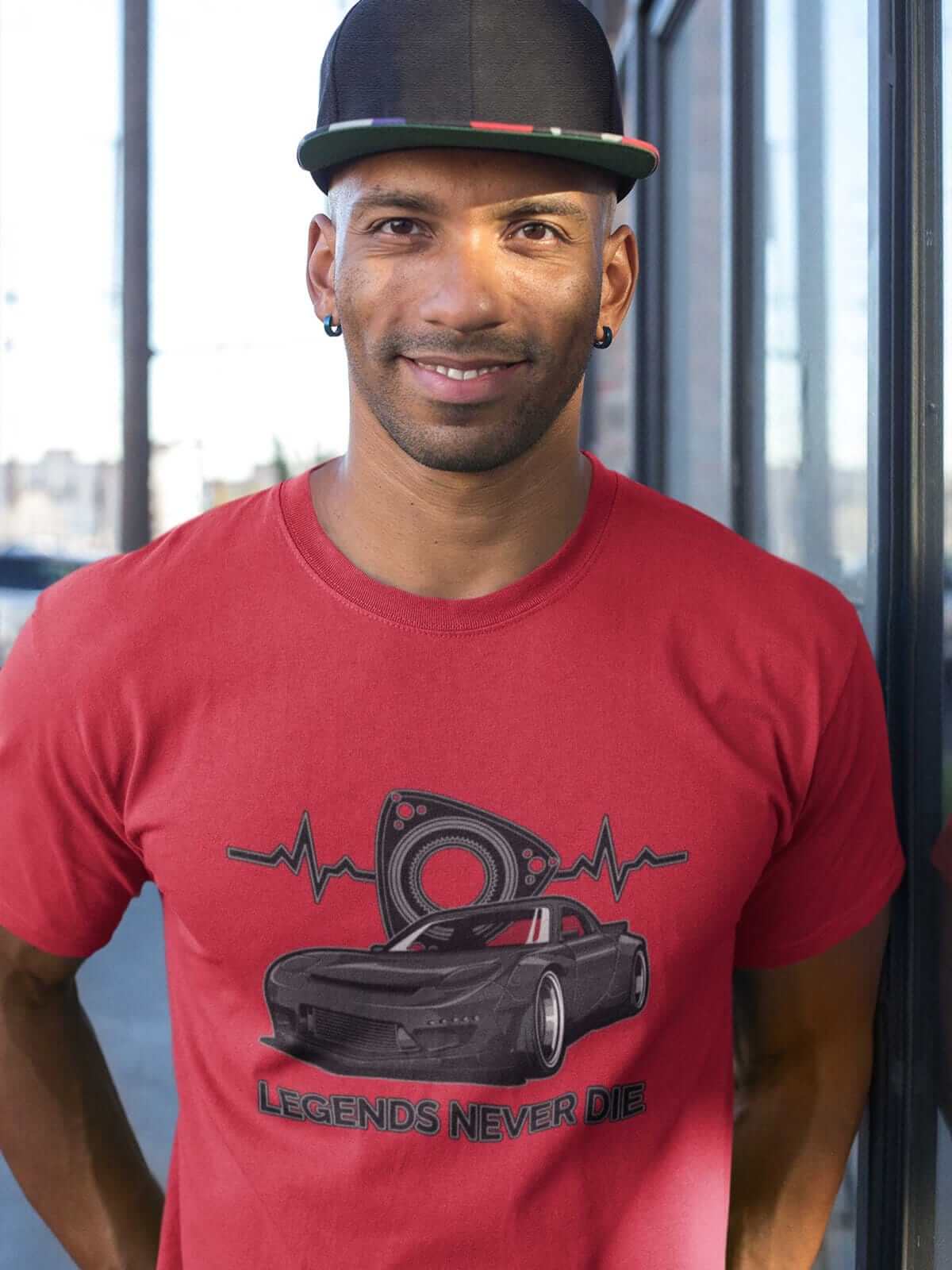 japanese car printed on red tshirt, jdm tee, car guys, jdm fans, car lovers, car enthusiasts