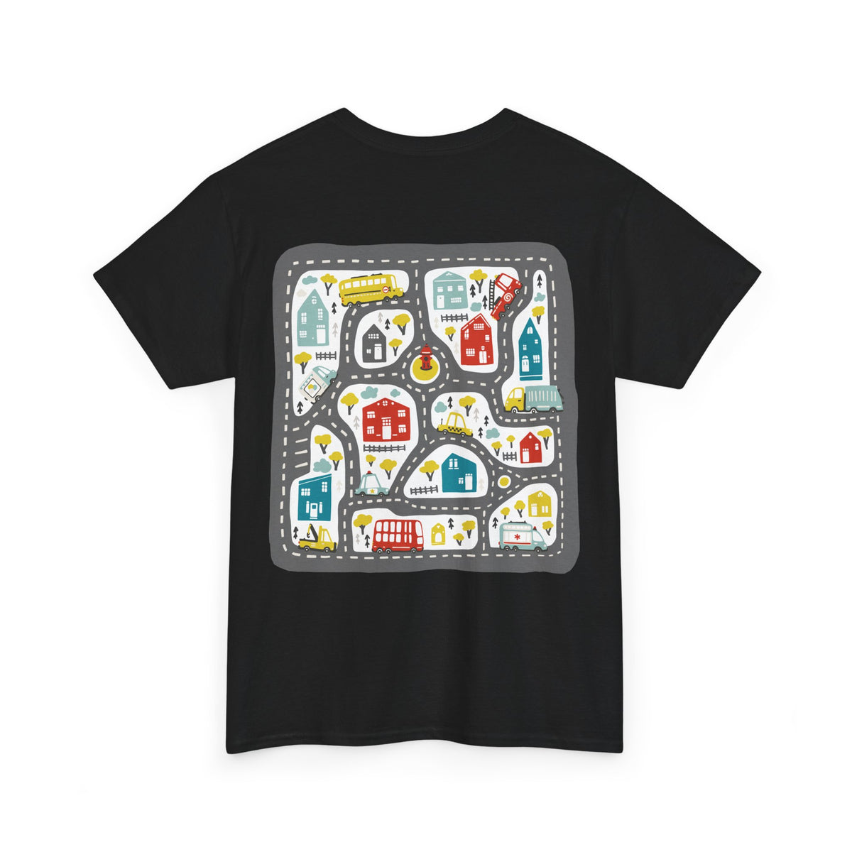 Play Cars on Dad's Back T-Shirt | Funny Dad Car Tee