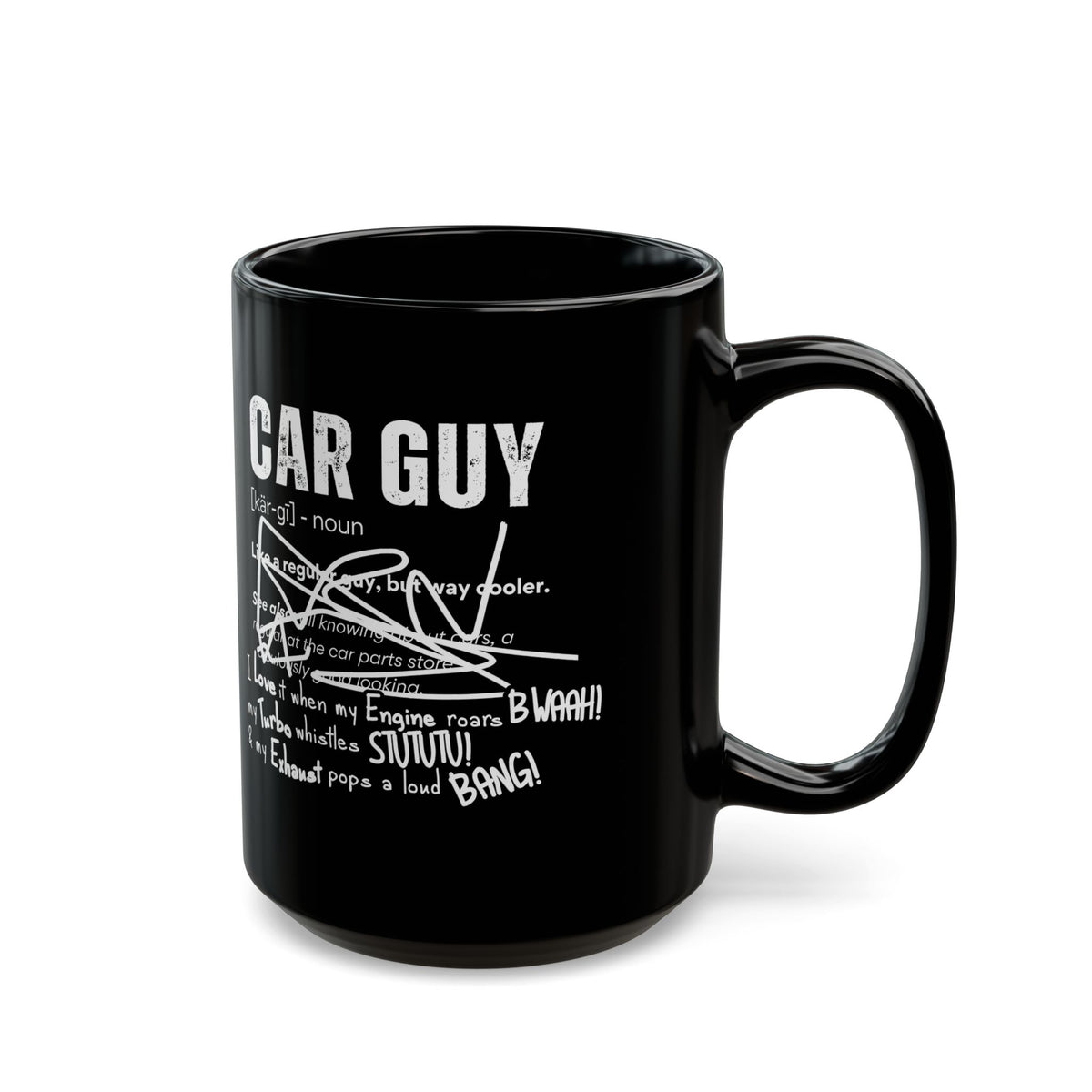 Car Guy Definition Coffee Mug mug - funny gift for car enthusiasts