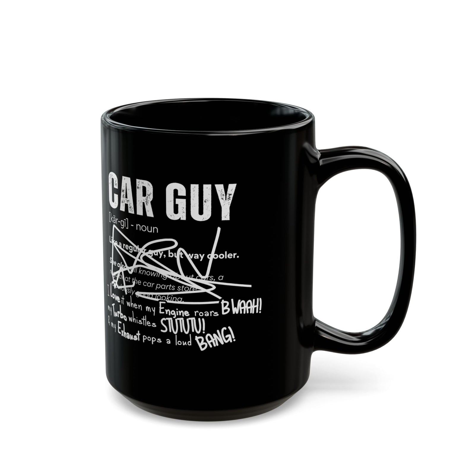 Car Guy Definition Coffee Mug mug - funny gift for car enthusiasts