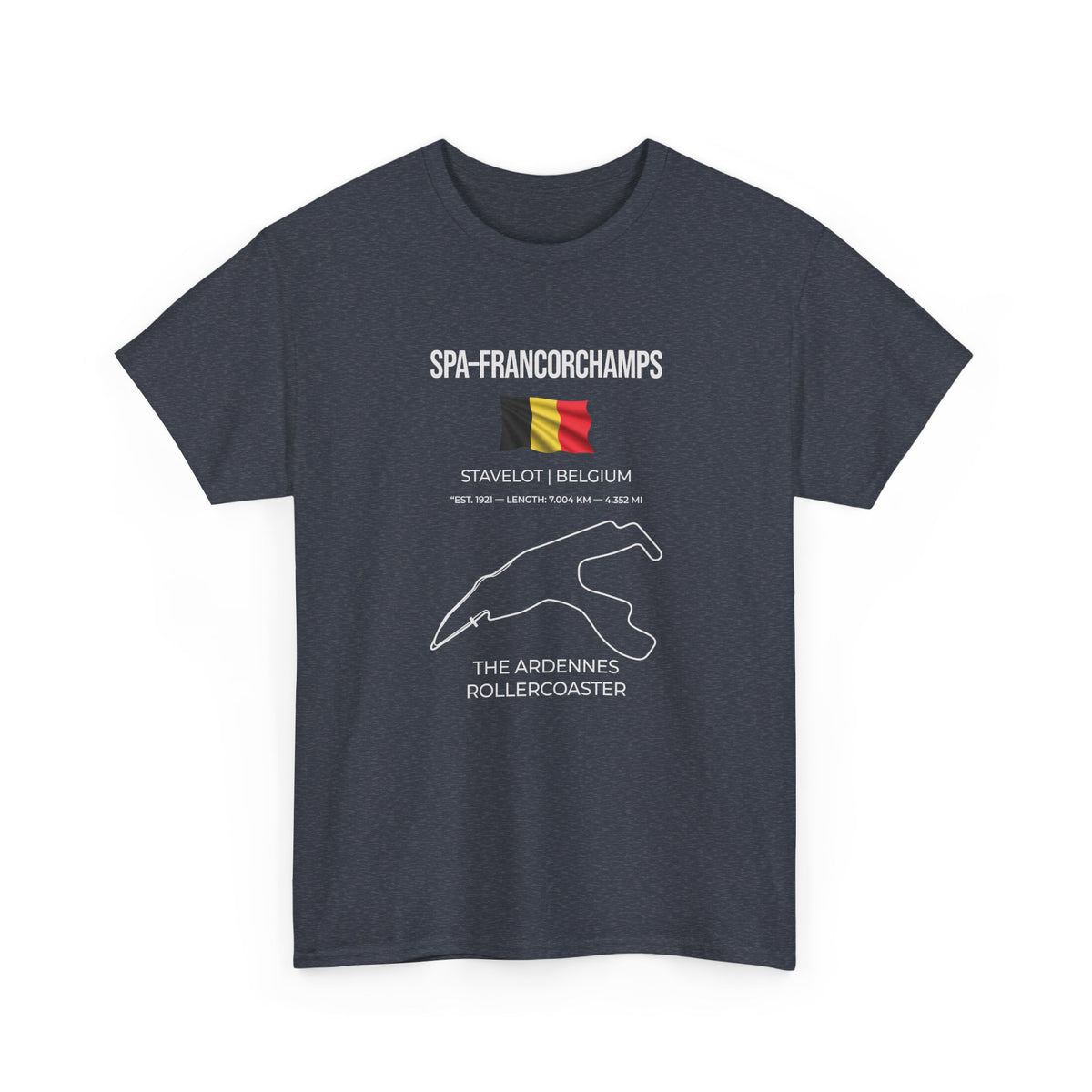 Spa-Francorchamps F1 Racing Track T-Shirt