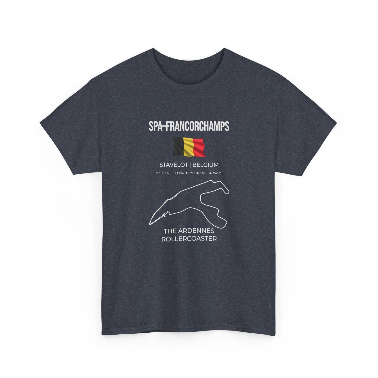 Spa-Francorchamps F1 Racing Track T-Shirt