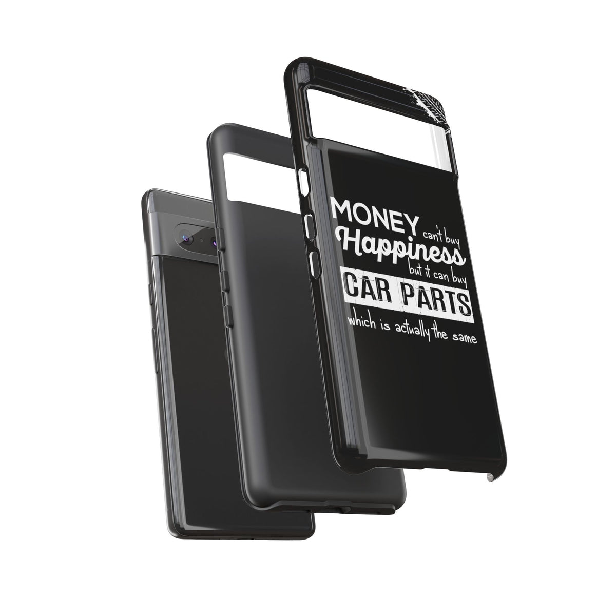 More Car Parts Equals Happiness Tough Phone Case | Car Enthusiast Gift