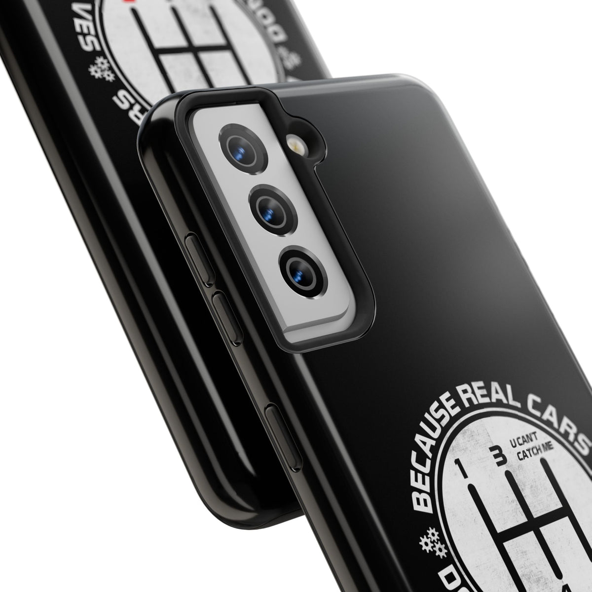 Real Cars Don't Shift Themselves Tough Phone Case | Manual Car Guy Gift