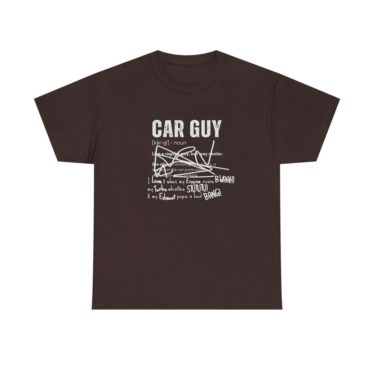 Car guy definition shirt - funny petrolhead gift tee