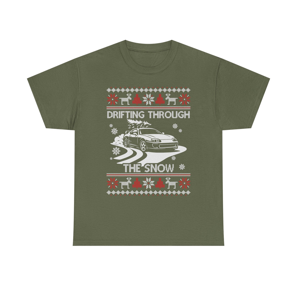 Christmas Drift Car T-Shirt