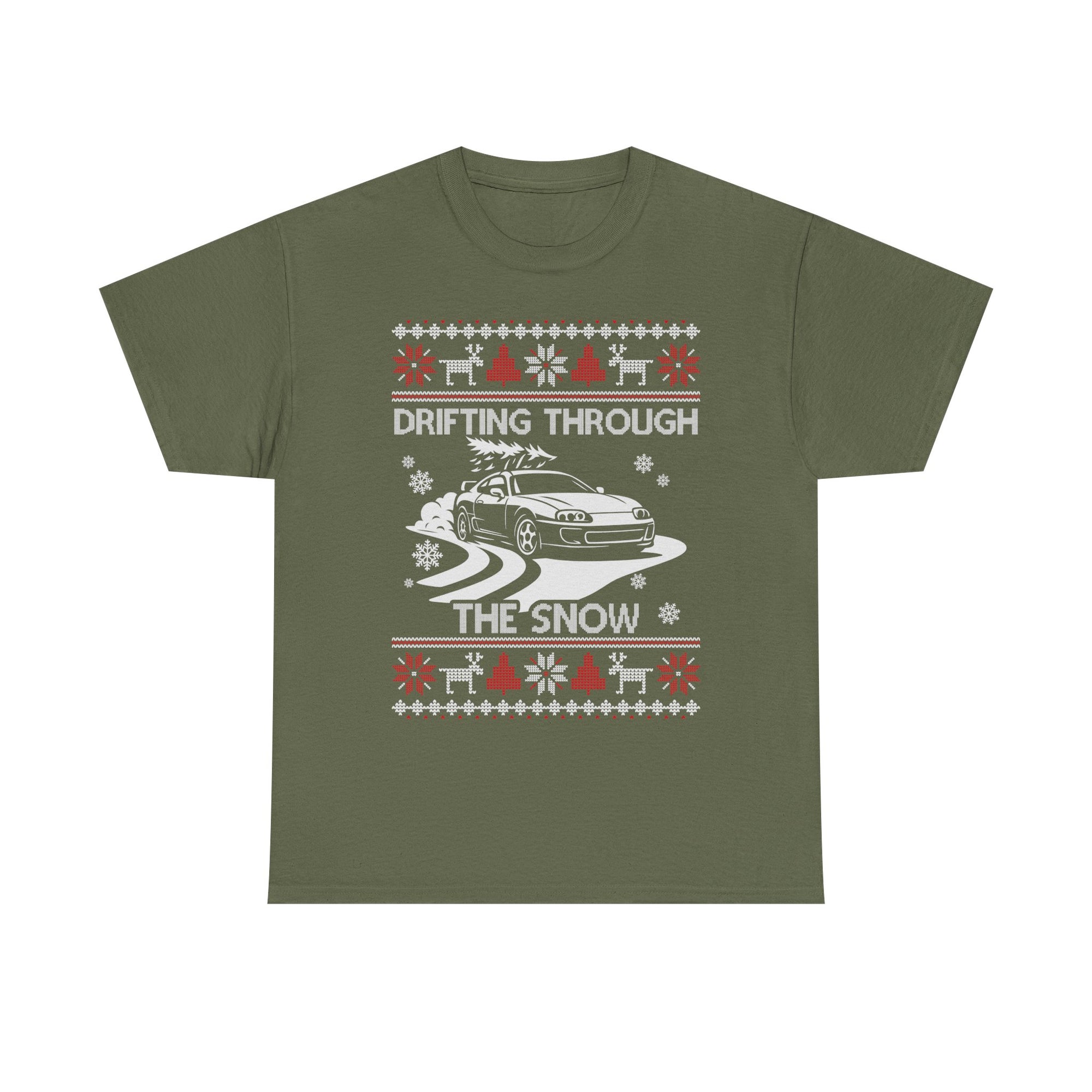 Christmas Drift Car T-Shirt