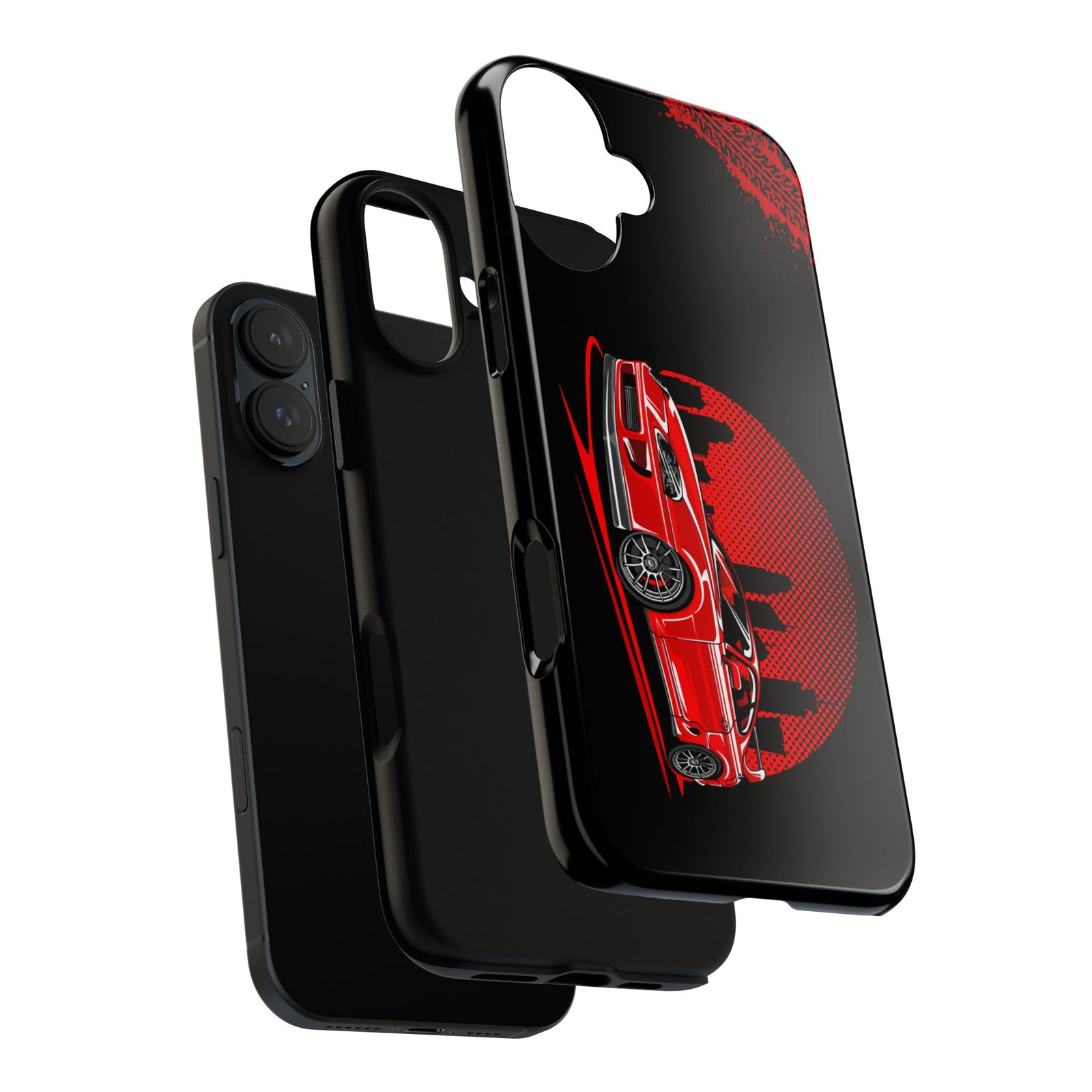 MKIV A80 Supra 2JZ Red City Tough Phone Case | JDM Car Guy Gift