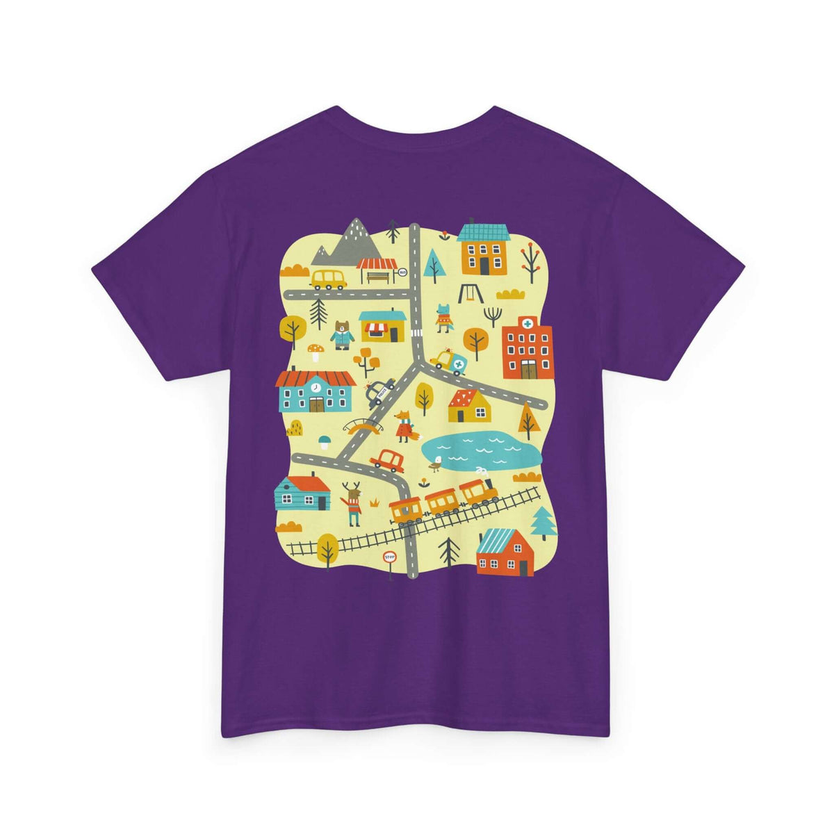 City Play Roads T-Shirt | Funny Dad Gift for Car Lovers