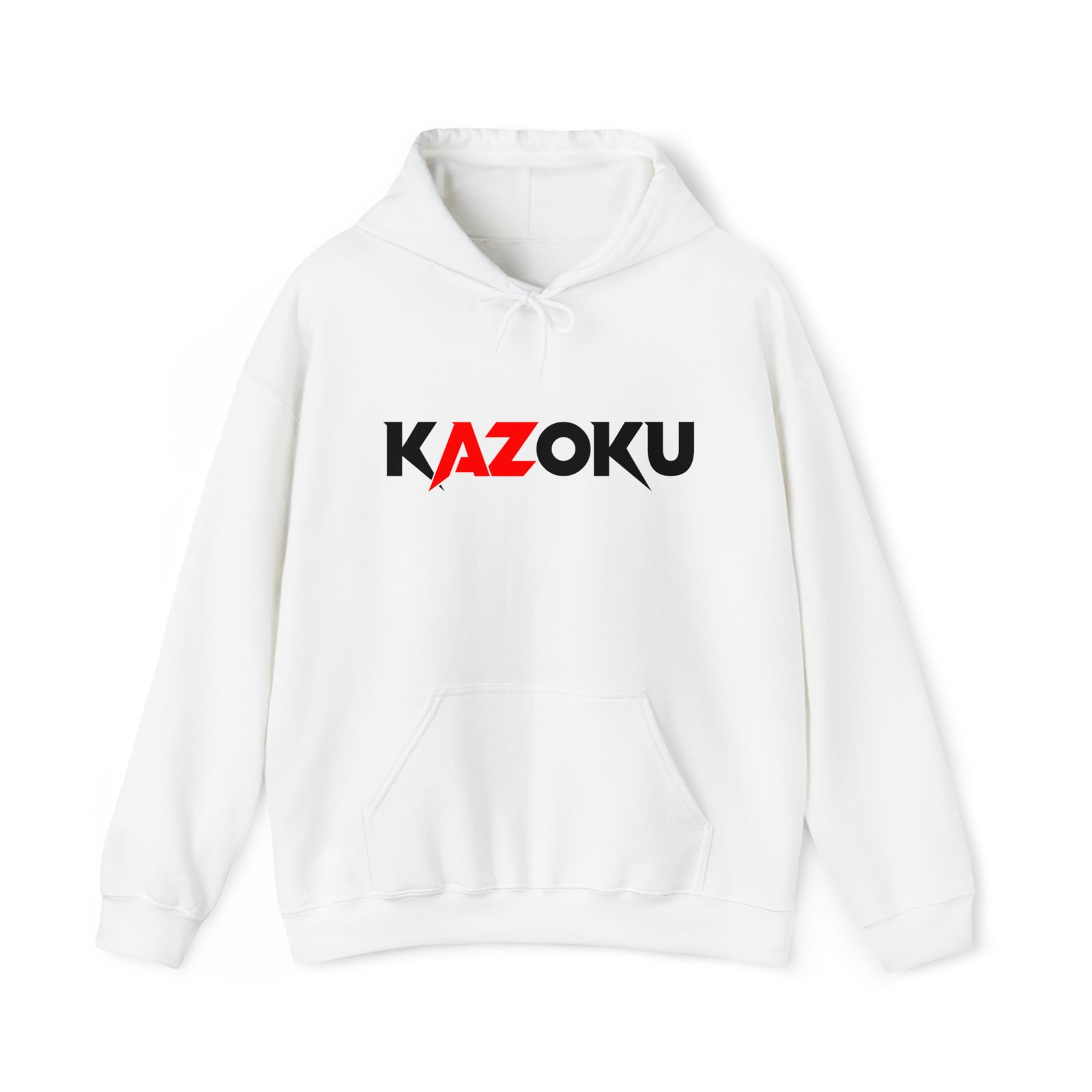 KAZOKU Hoodie Red - Design 2