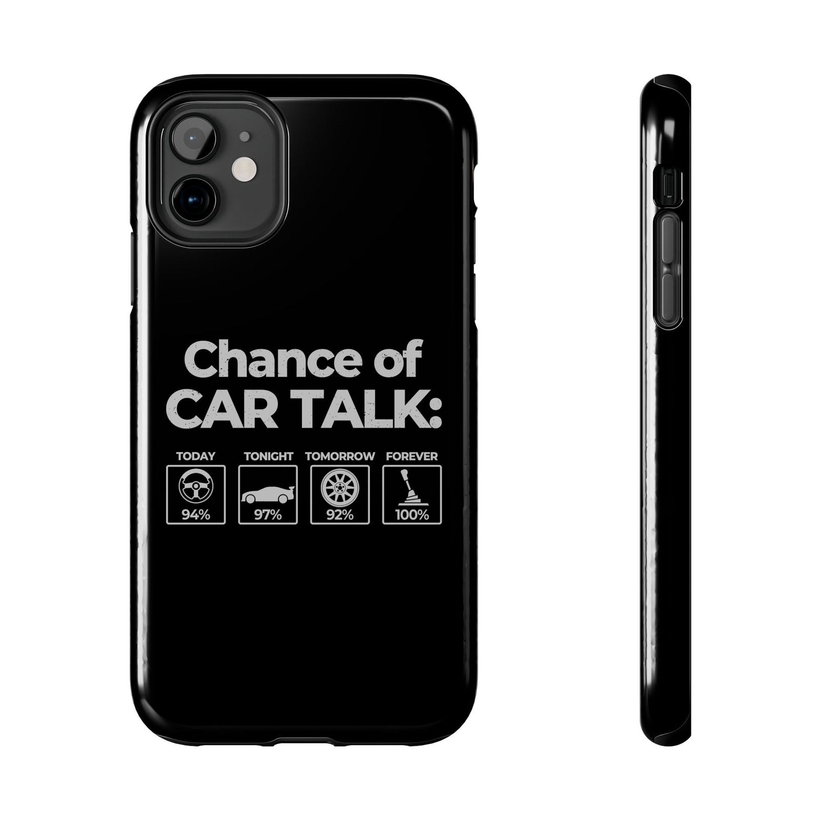 100% Chance of Car Talk phone case | car enthusiast gift