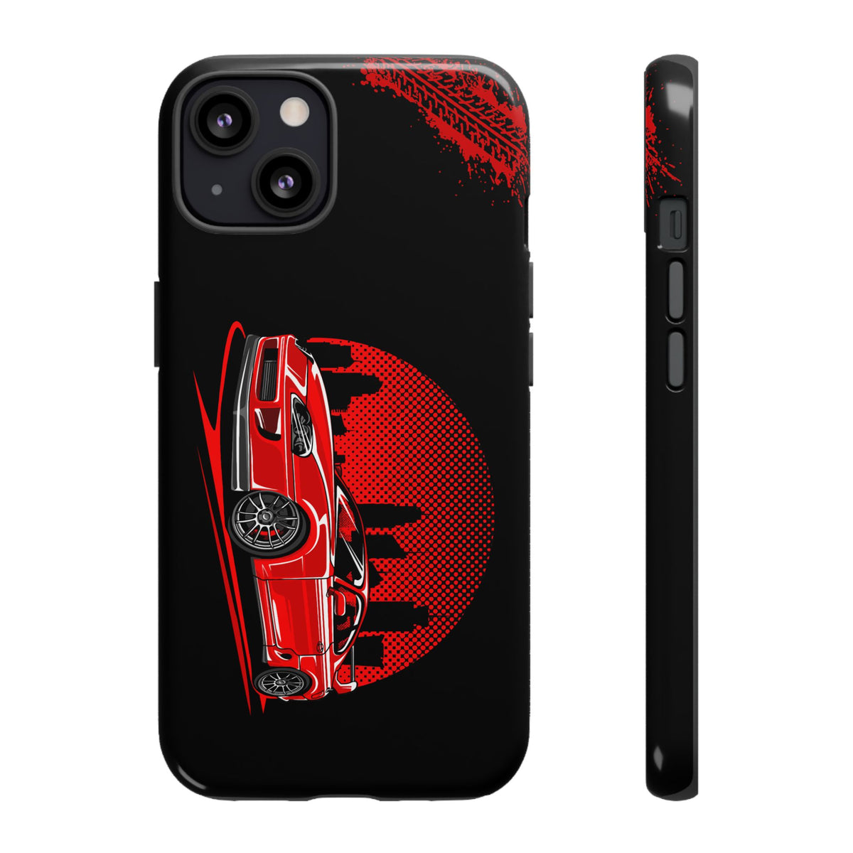 MKIV A80 Supra 2JZ Red City Tough Phone Case | JDM Car Guy Gift
