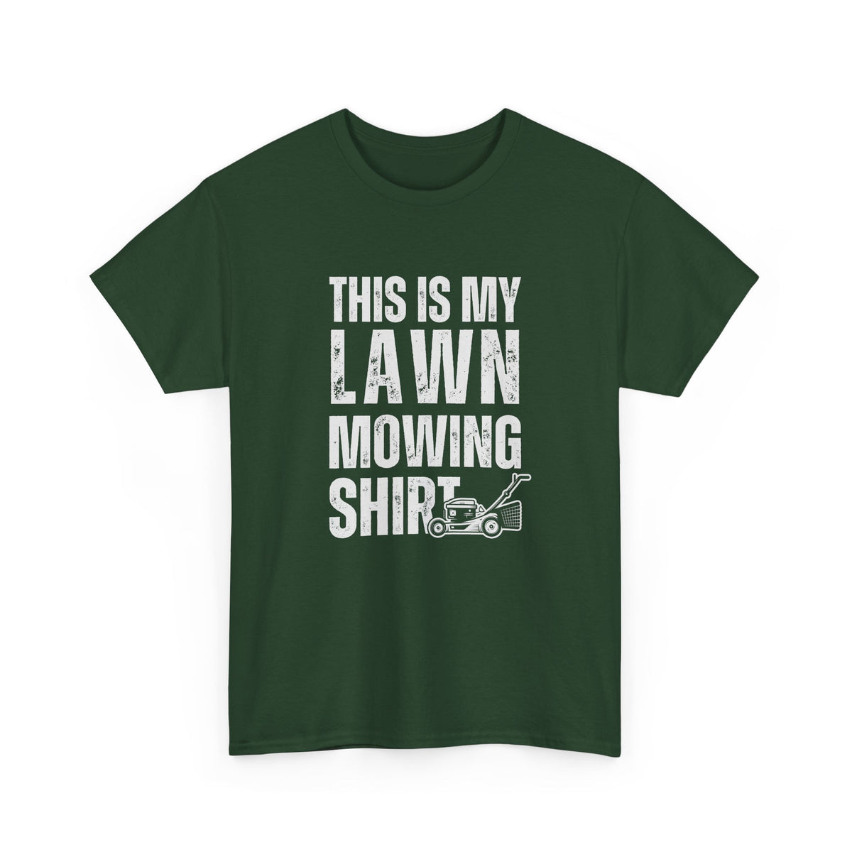 This Is My Lawn Mowing Shirt | Funny Yard Work Tee