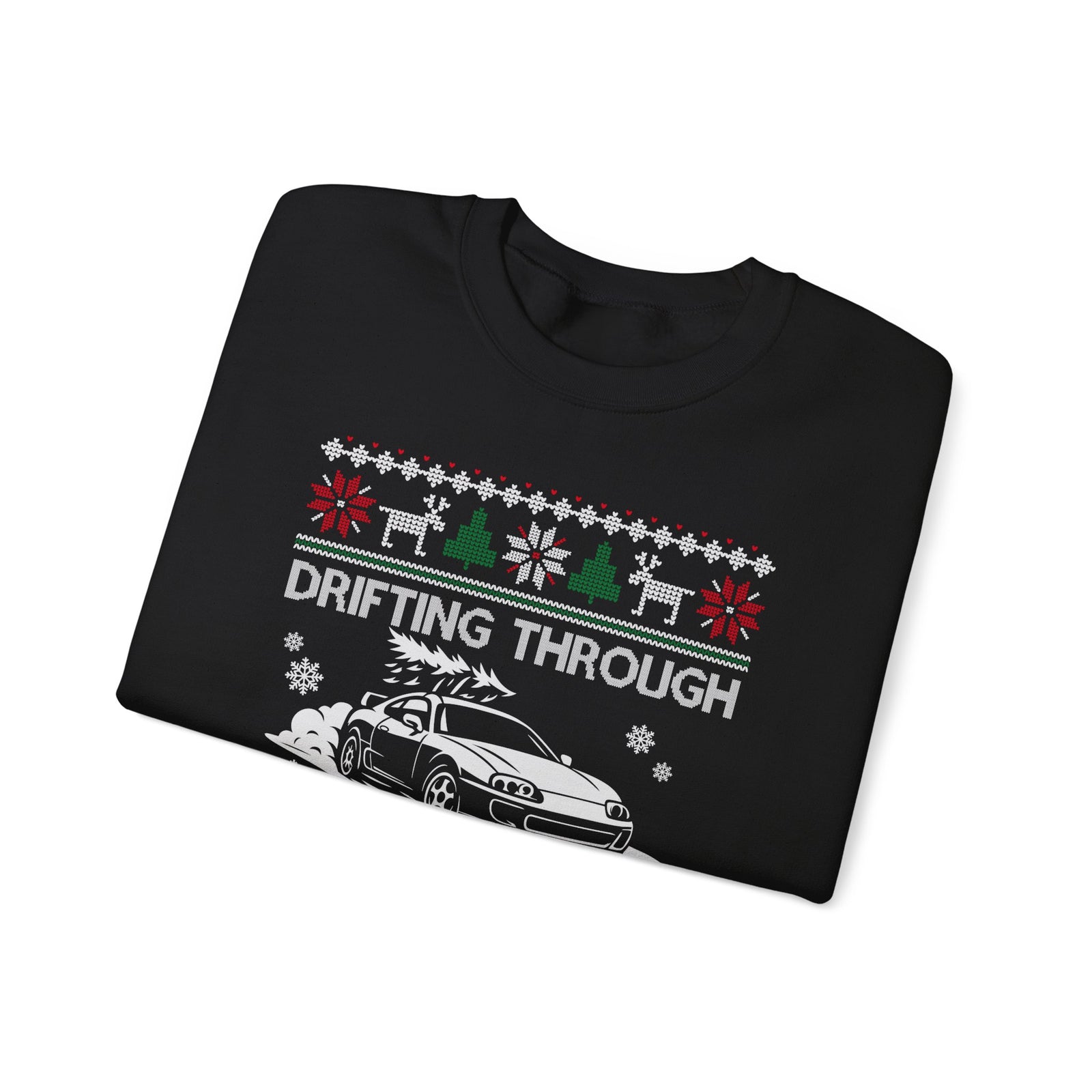 Christmas Drifting JDM Legend Crewneck Sweatshirt