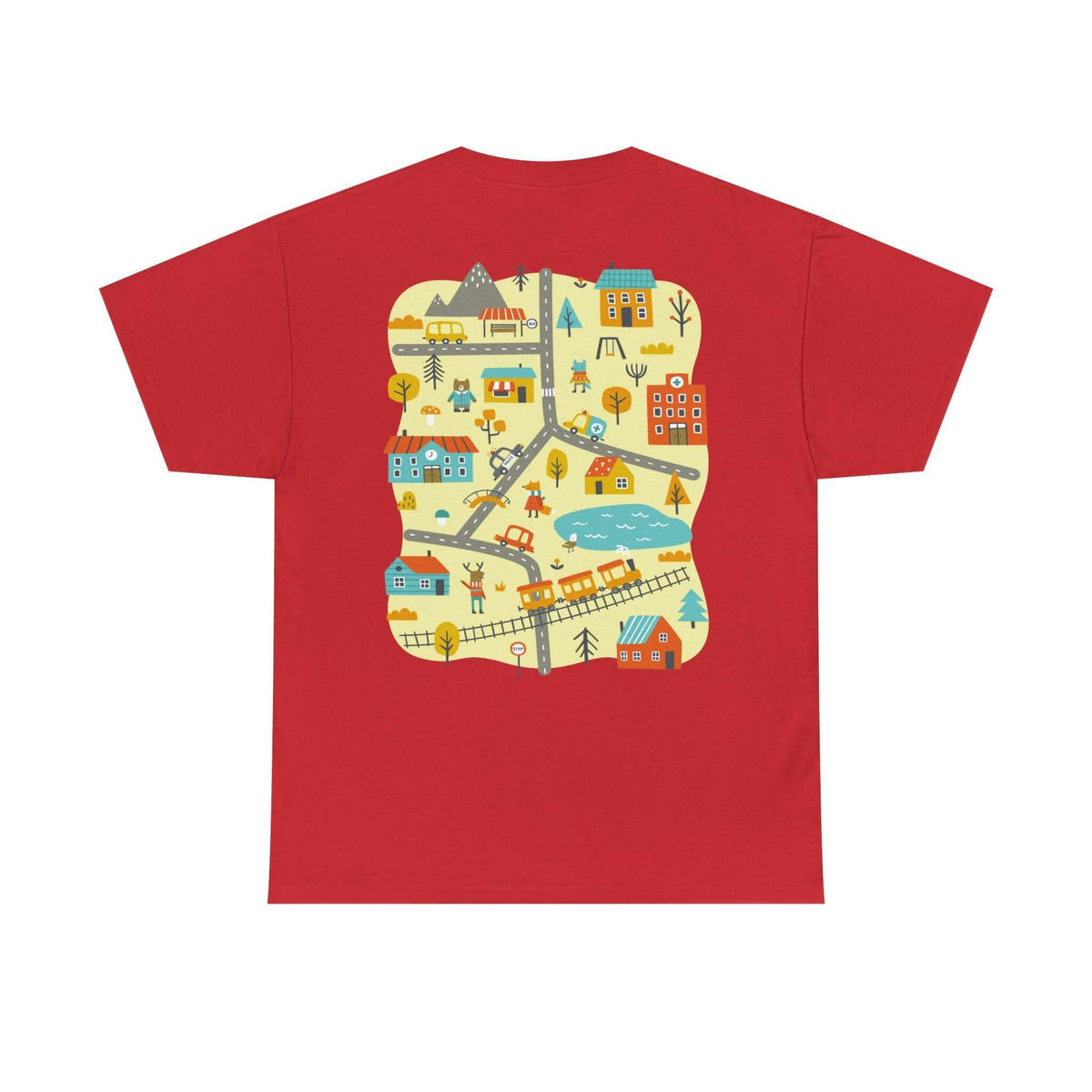 City Play Roads T-Shirt | Funny Dad Gift for Car Lovers
