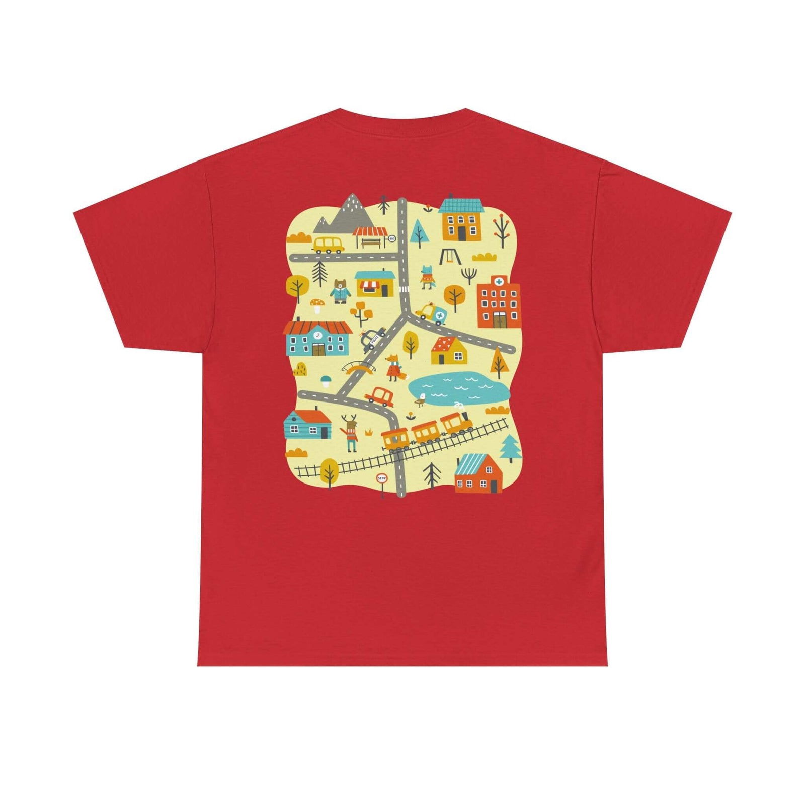 City Play Roads T-Shirt | Funny Dad Gift for Car Lovers