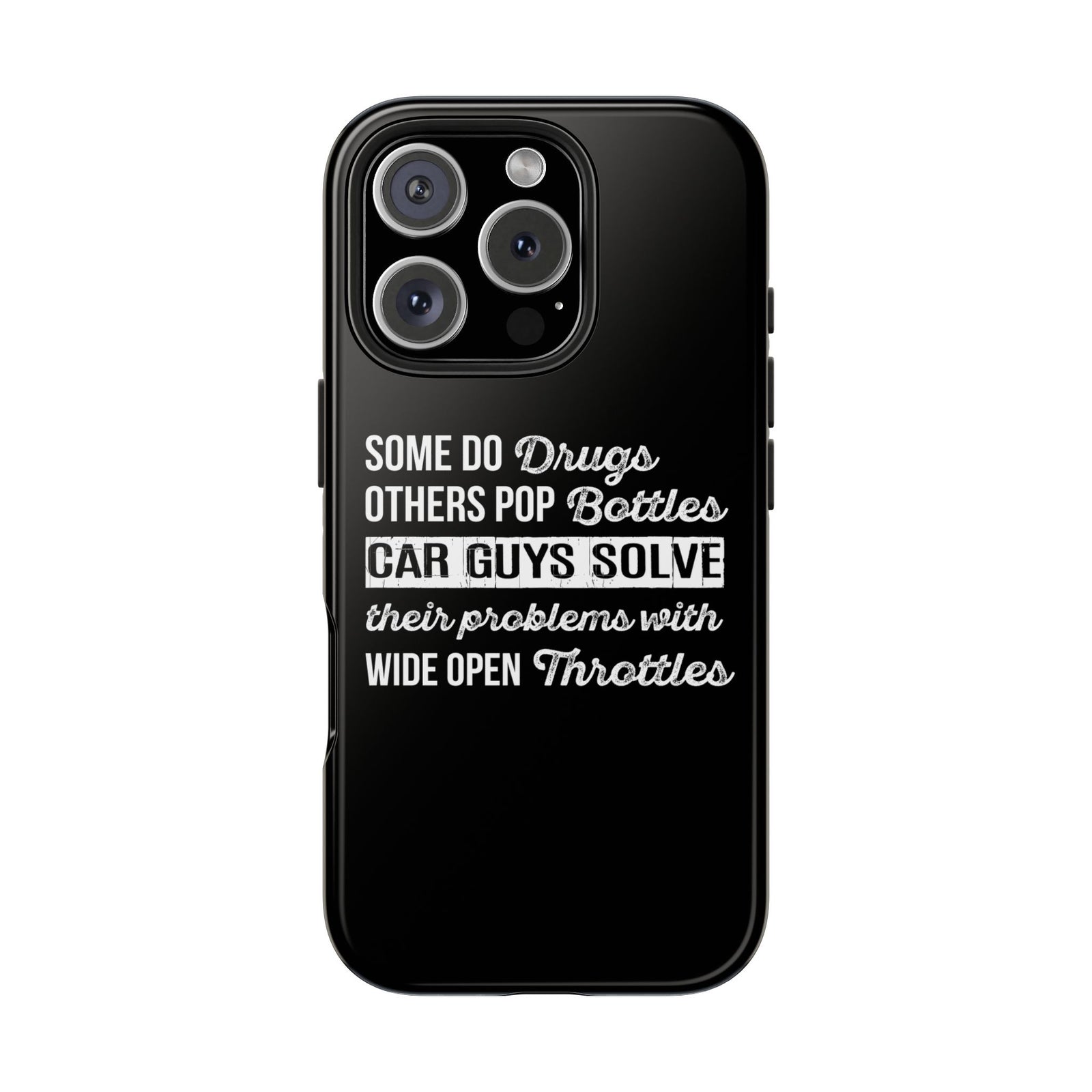 Car Guys Problems Funny Tough Car Phone Case | Car Enthusiast Gift