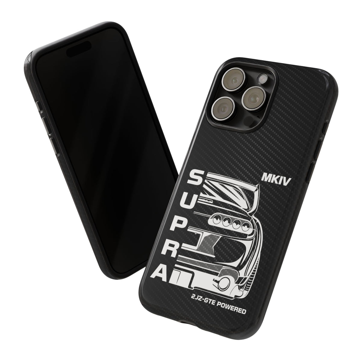JDM Back View Tough Phone Case - iPhone 15 Pro Max, glossy, front and back view